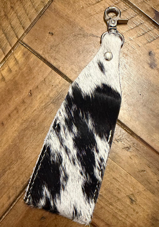 Cowhide Chapstick/ Lip-gloss Case Holder