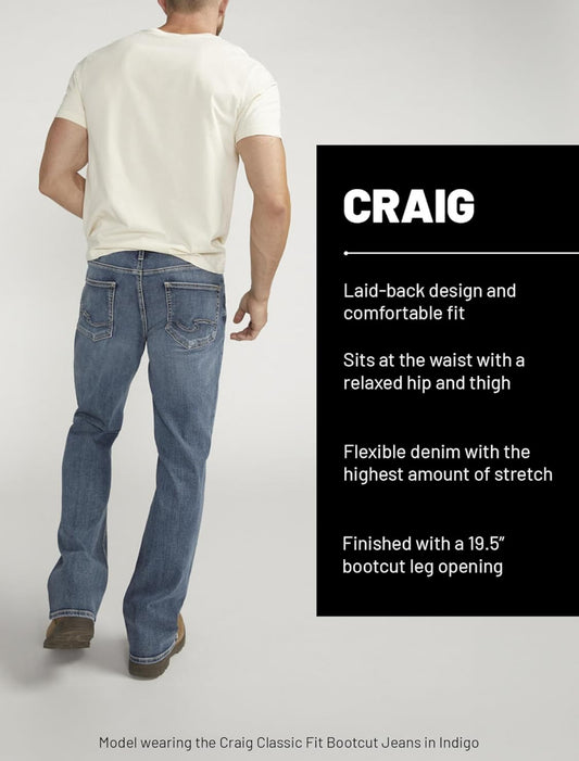 Men's Craig Classic Fit Bootcut Jeans