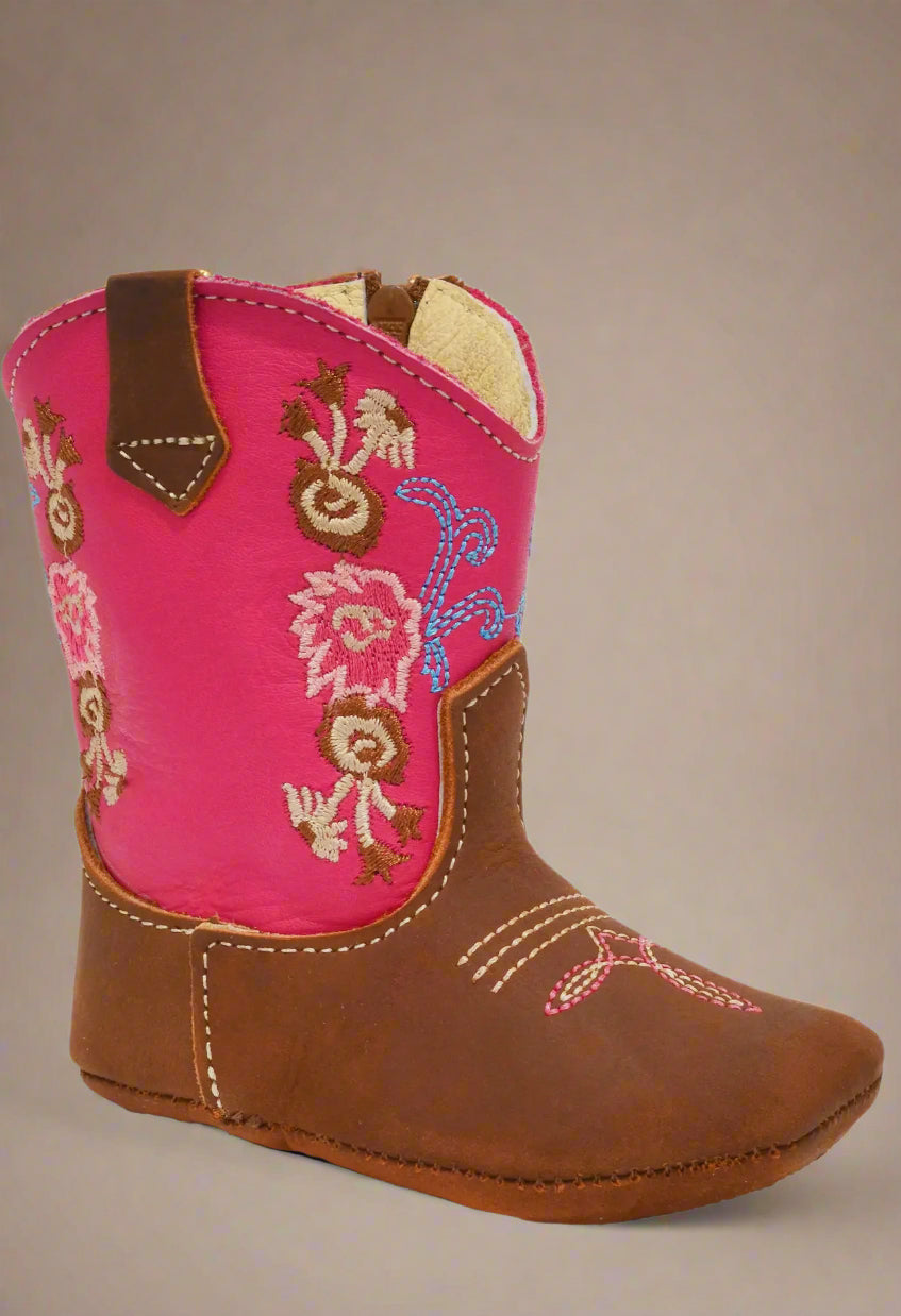 REDHAWKS BOOT CO.
Fuchsia Infant Booties