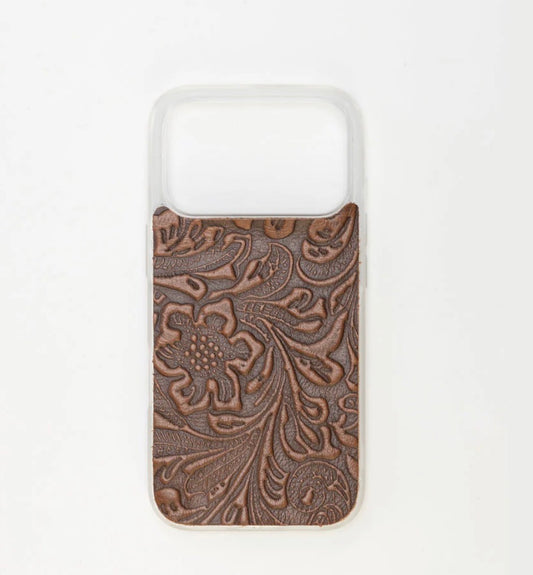 TOOLCREST EMBOSSED LEATHER IPHONE 17 PRO MAX MOBILE CASE