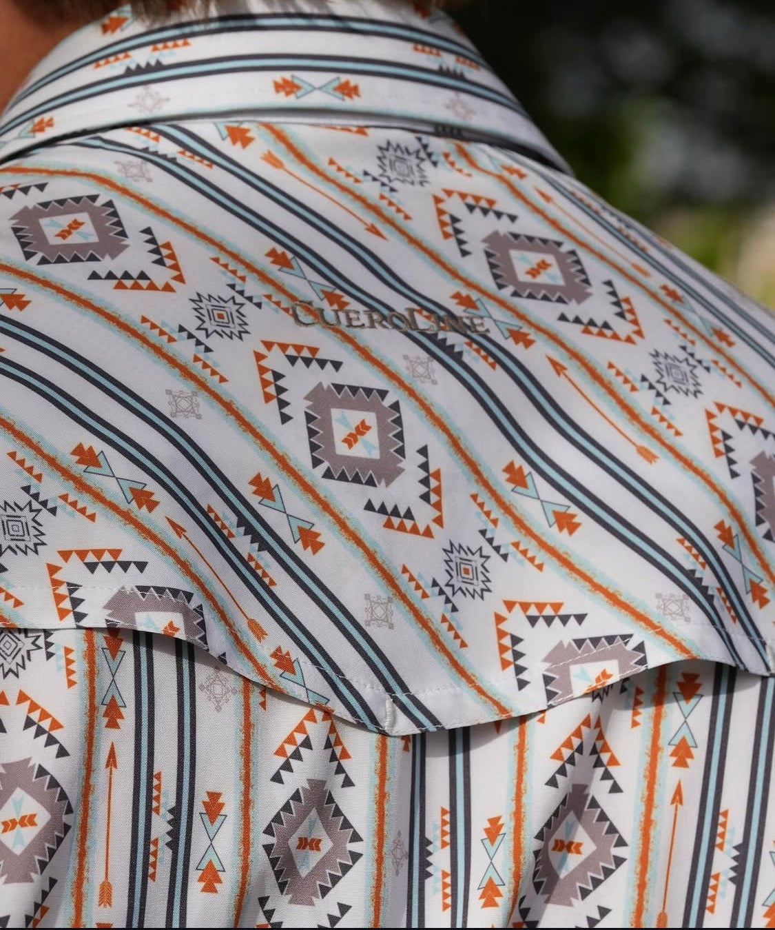 Men's Cowboy Tech Short Sleeve Pearl Snap
