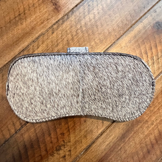 Hairon Cowhide Sunglass Case