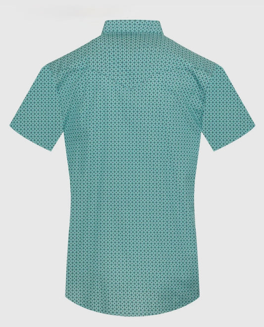Men's Short Sleeve Pearl Snaps Western Shirt