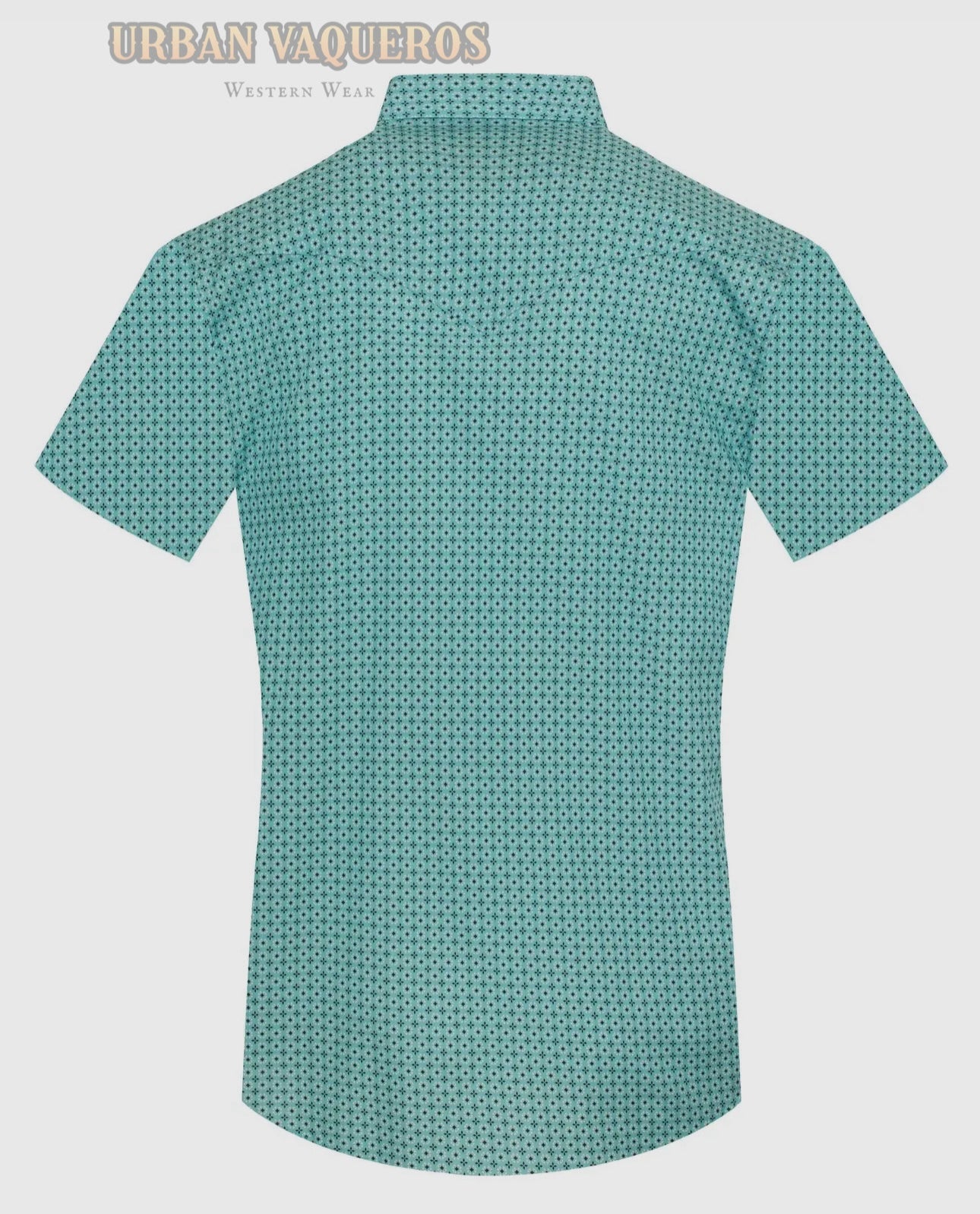 Men's Short Sleeve Pearl Snaps Western Shirt