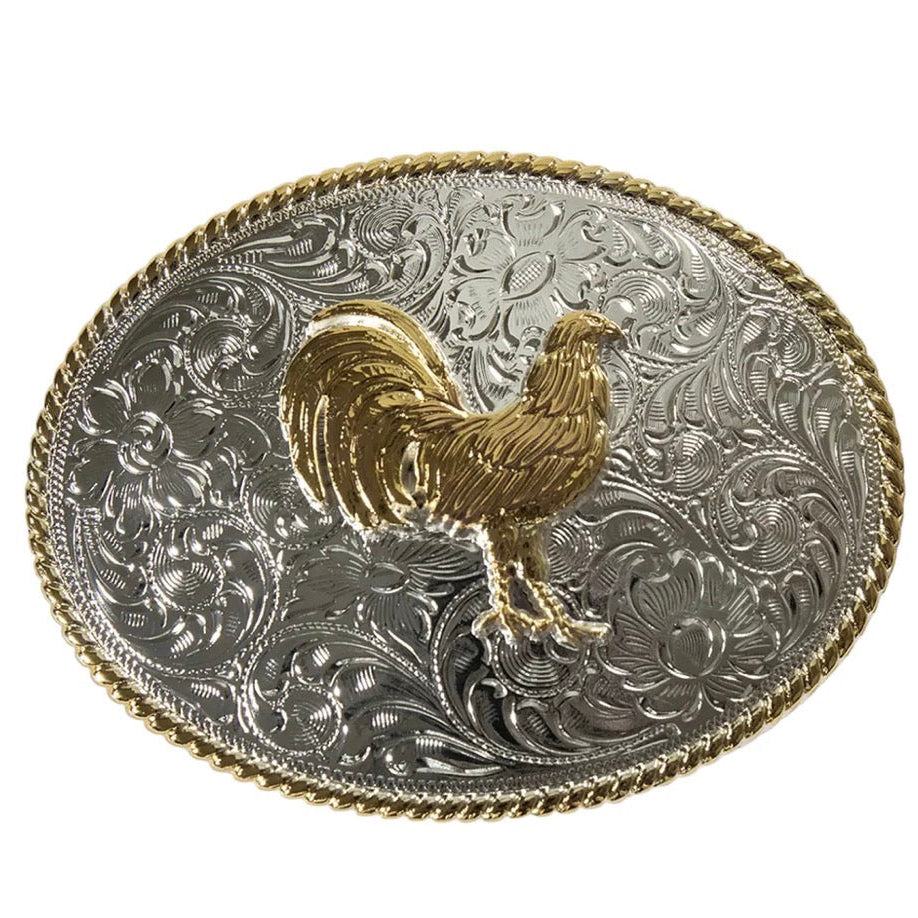 Nocona Roost Rattler Belt Buckle