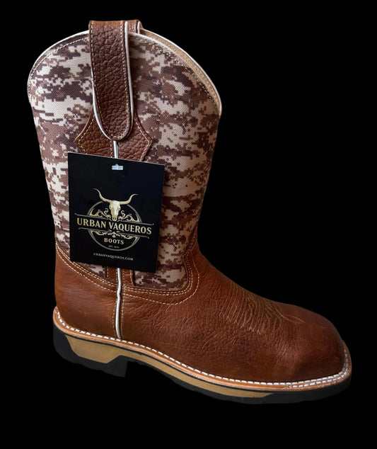 Men’s Urban Vaqueros Western Steel Toe Work Boot