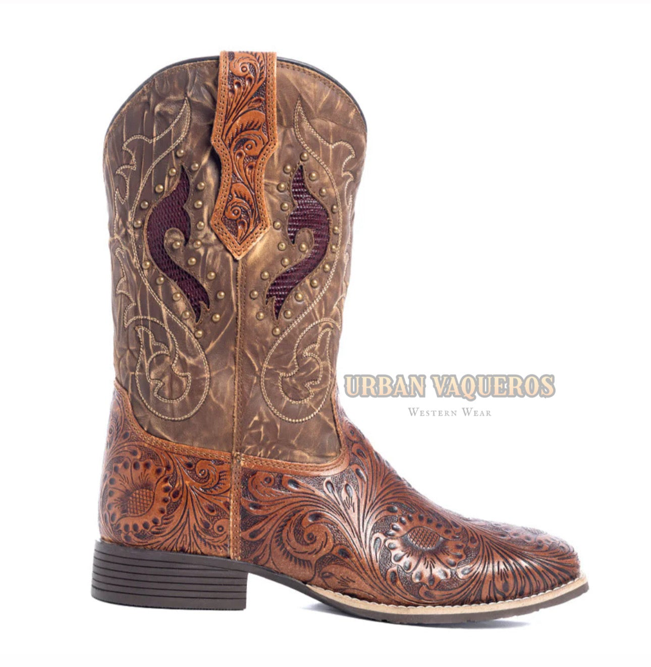 Gianna Hand-Tooled Boots