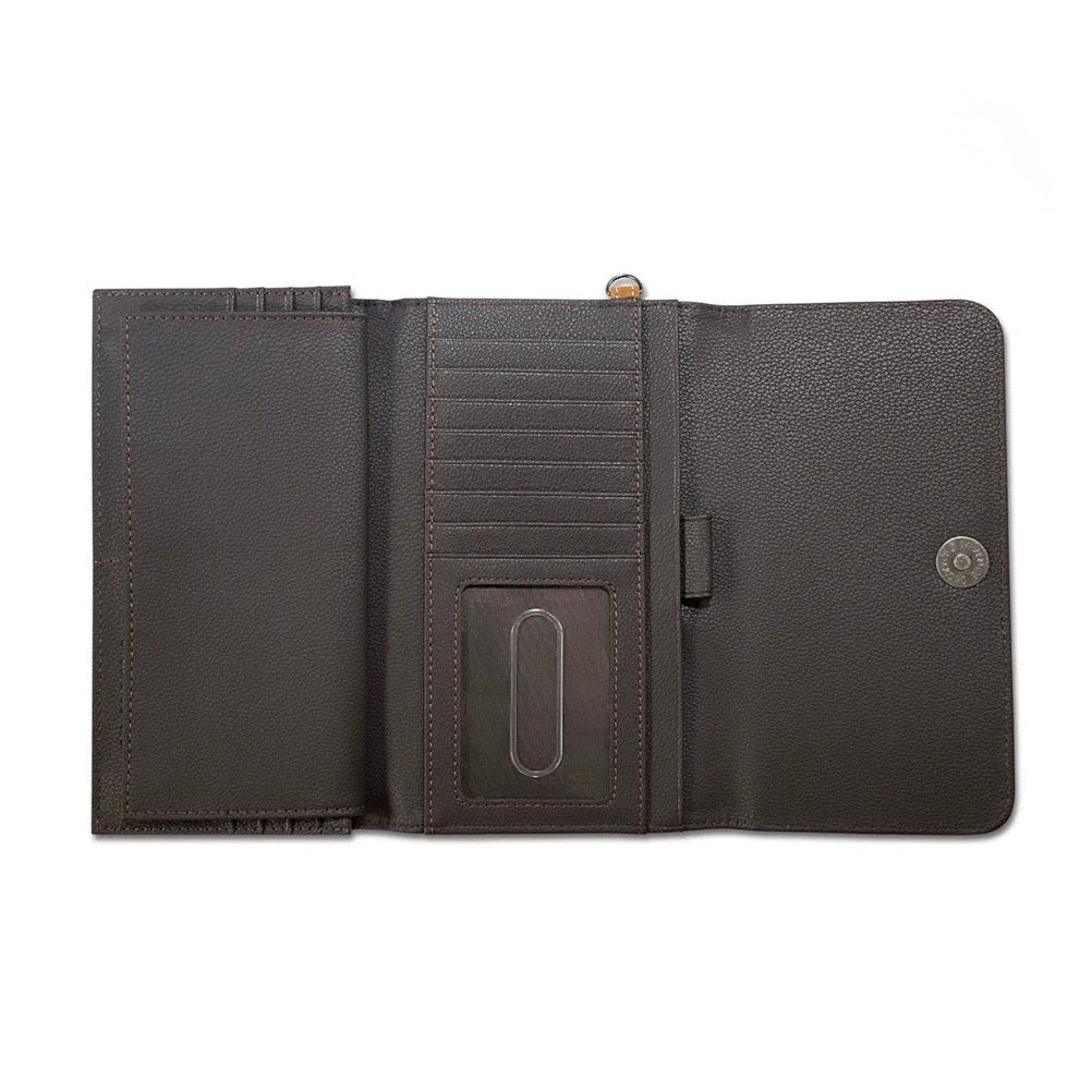 Women’s Ariat Evelyn Tooled Tan Leather Wallet