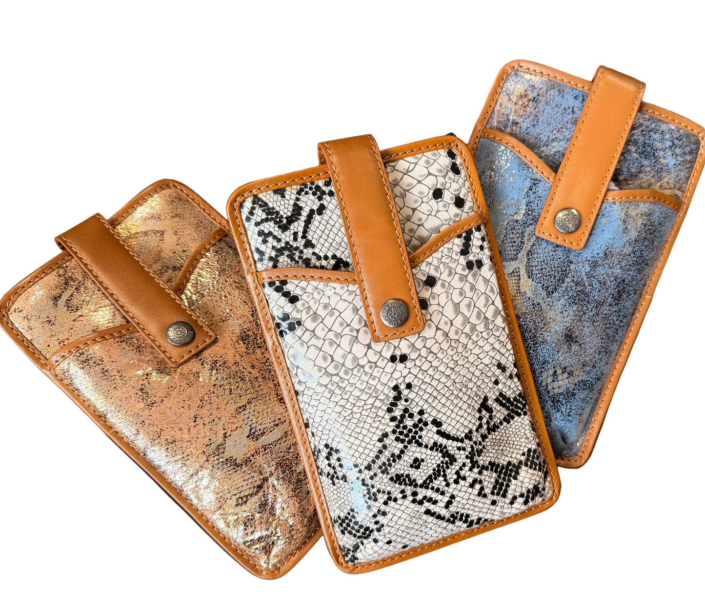 Cedar Snake Print Leather Collection