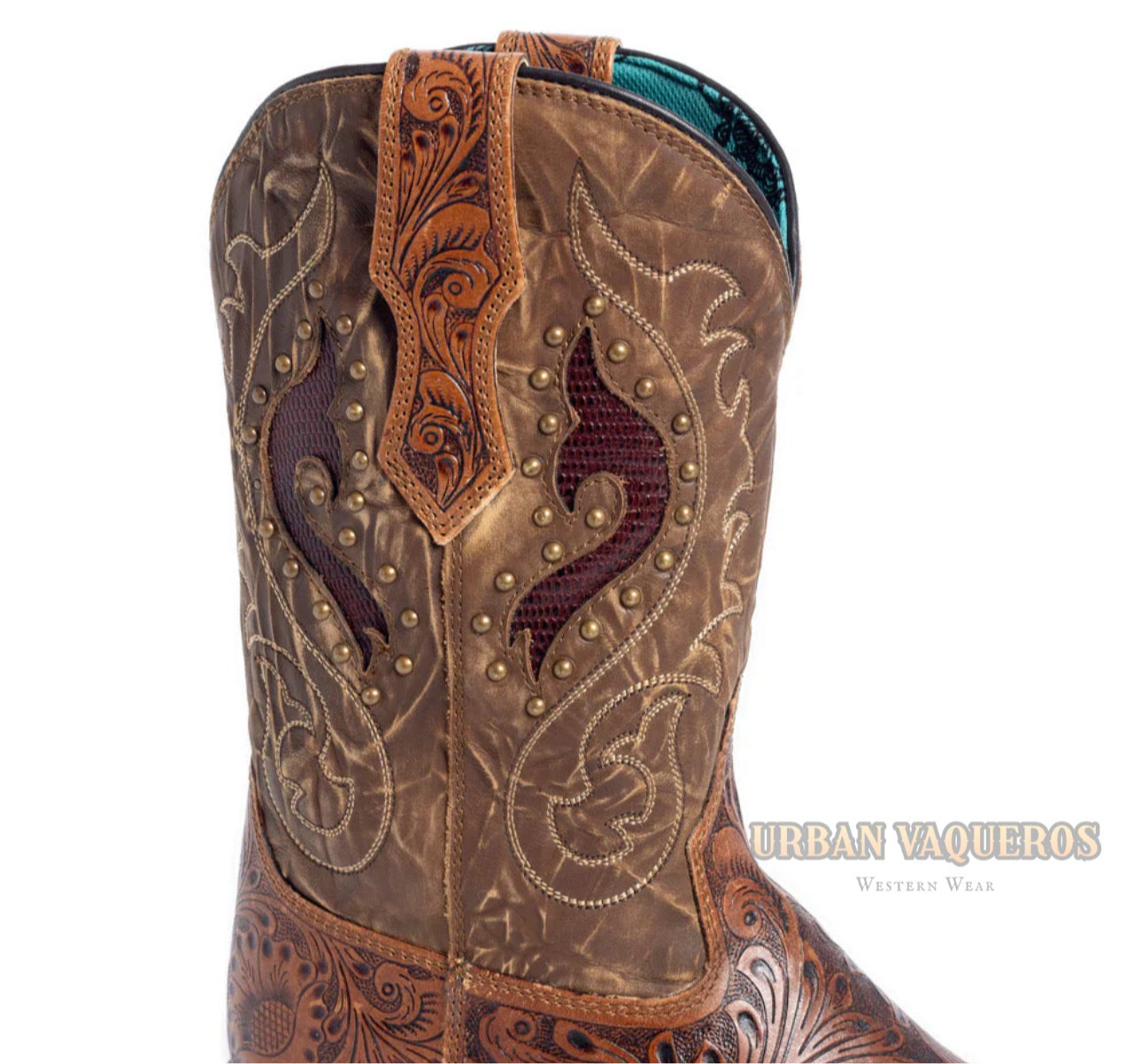 Gianna Hand-Tooled Boots