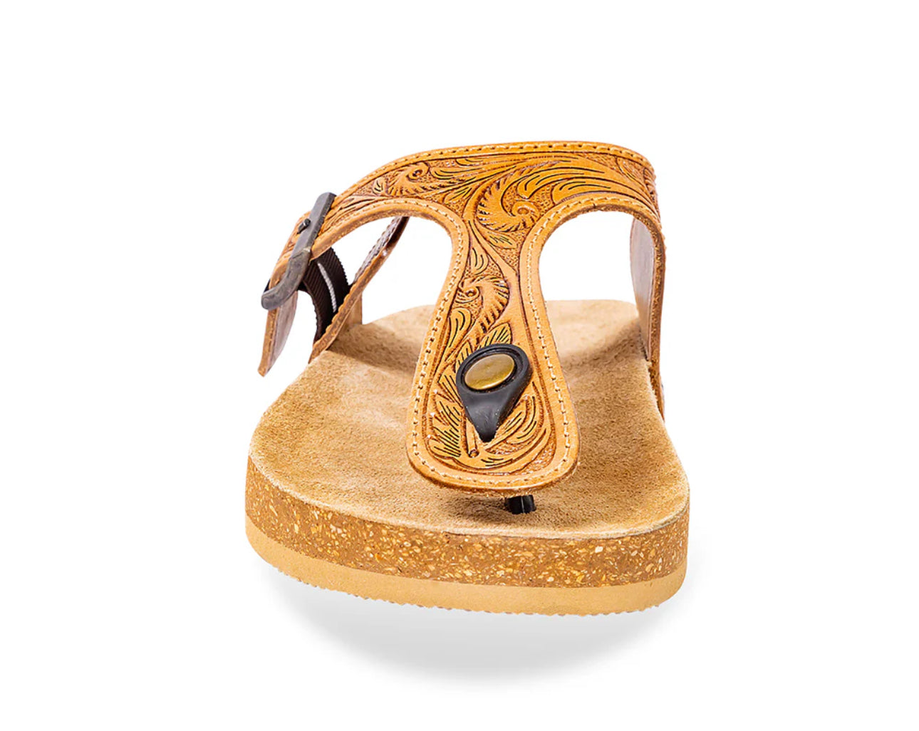 Sadie Mesa Hand-Tooled Sandals