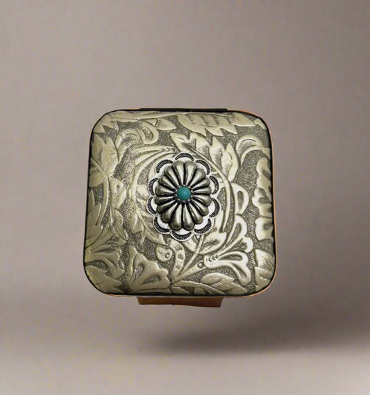 Western Concho Jewelry Box