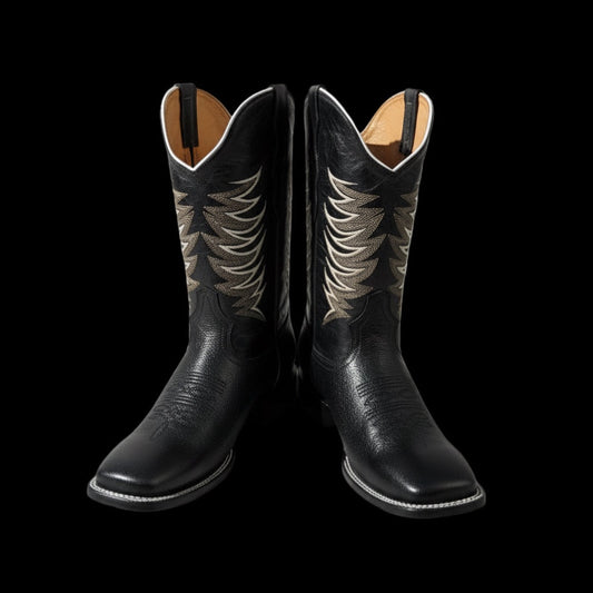 Men’s Espina in Borrego Negro Square Toe