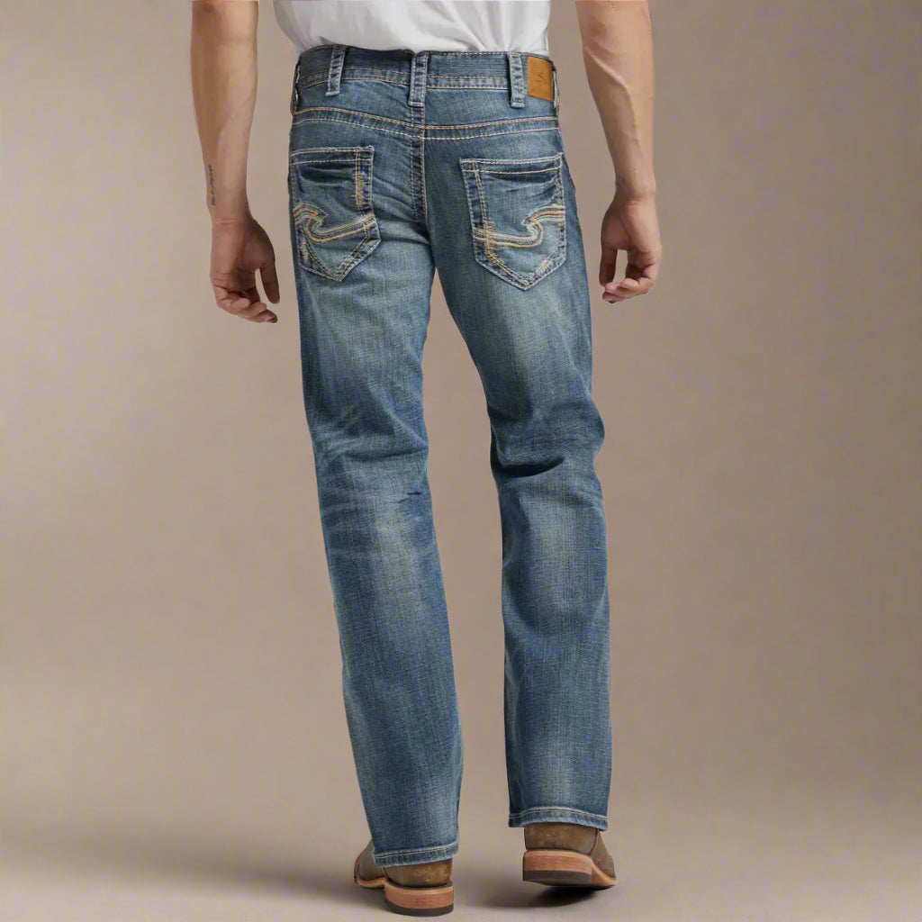Men's Zac Relaxed Fit Straight Jeans