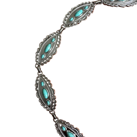Turquoise Bohemian Style Waist Chain Belt