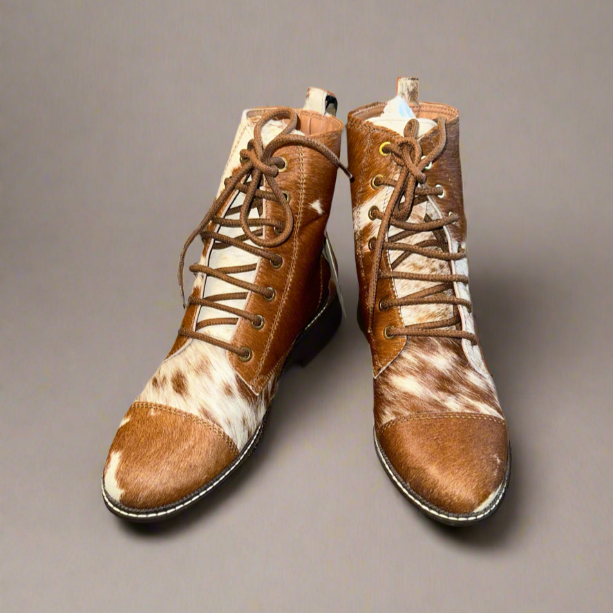 Myra Helium Boots-Brown
