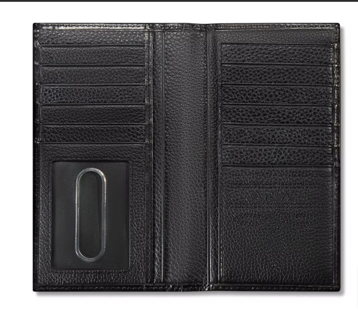ARIAT BLACK & WHITE CHECKERBOARD CARDS RODEO WALLET