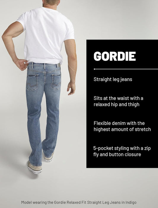 Men's Gordie Relaxed Straight Jeans