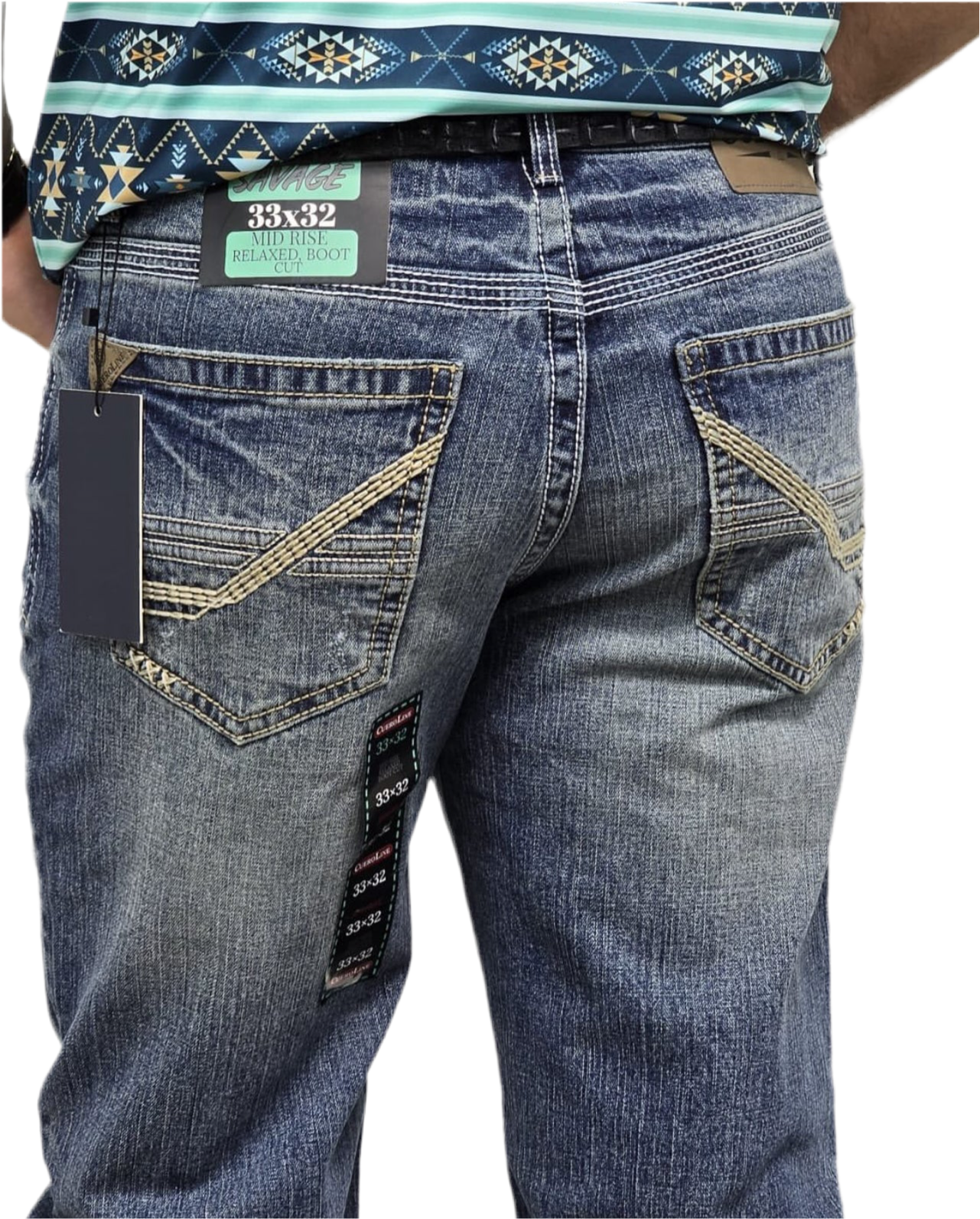 Men's Cuero Line Patron Bootcut Jean