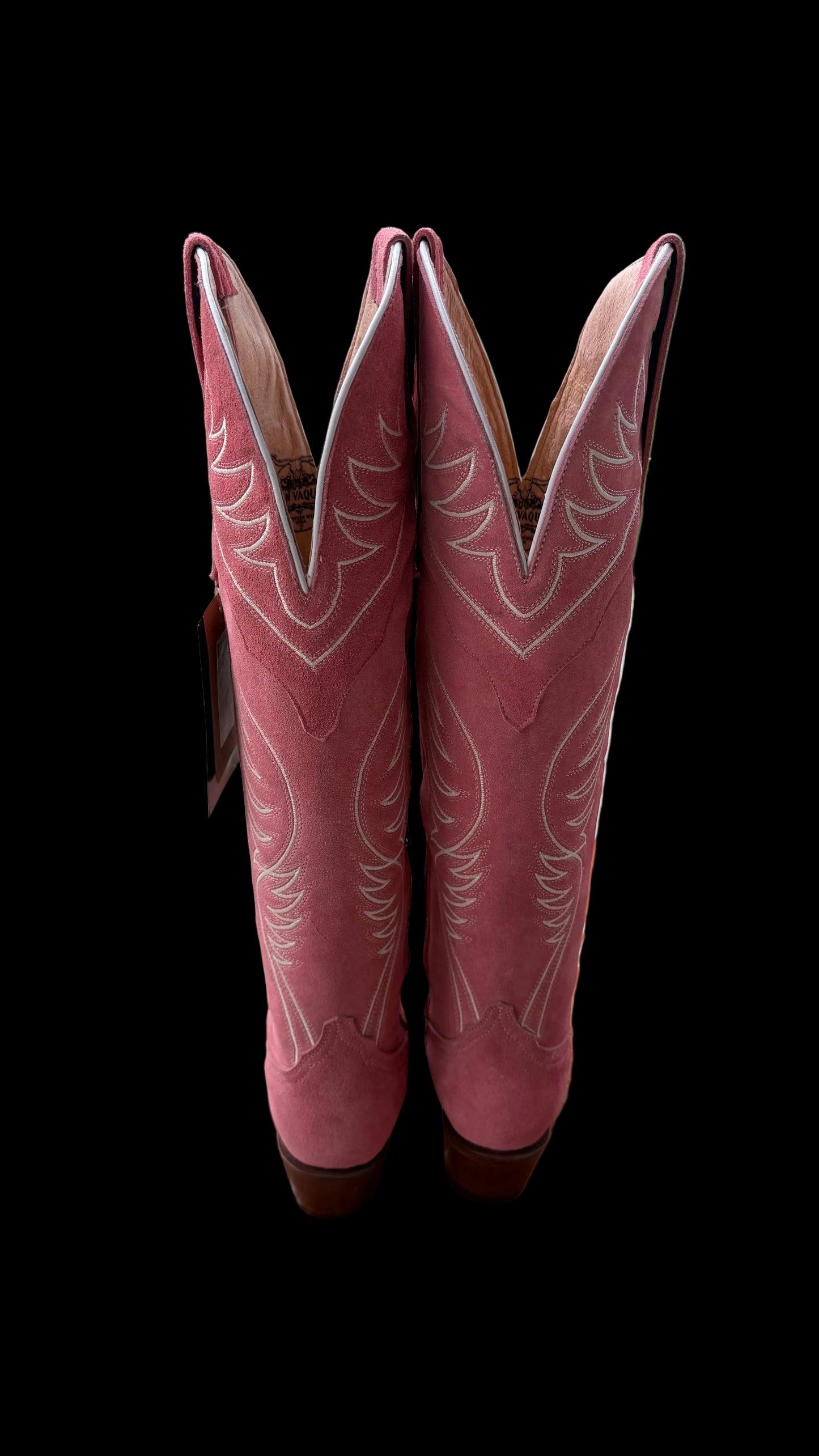 Women’s Valentina Rosa Knee High Suade Snip Toe Boots