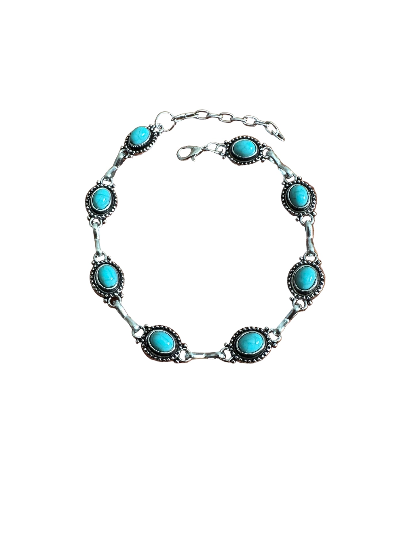 Vintage Turquoise Anklet