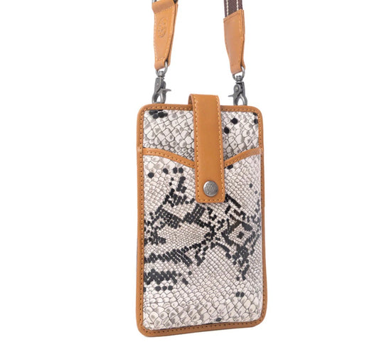 Cedar Snake Print Leather Collection