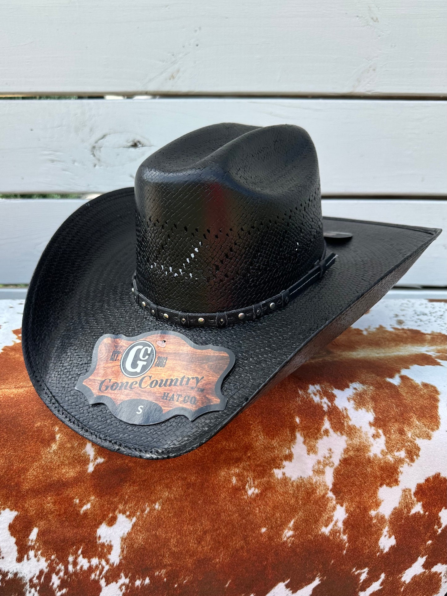 Laramie Straw Shantung-Black