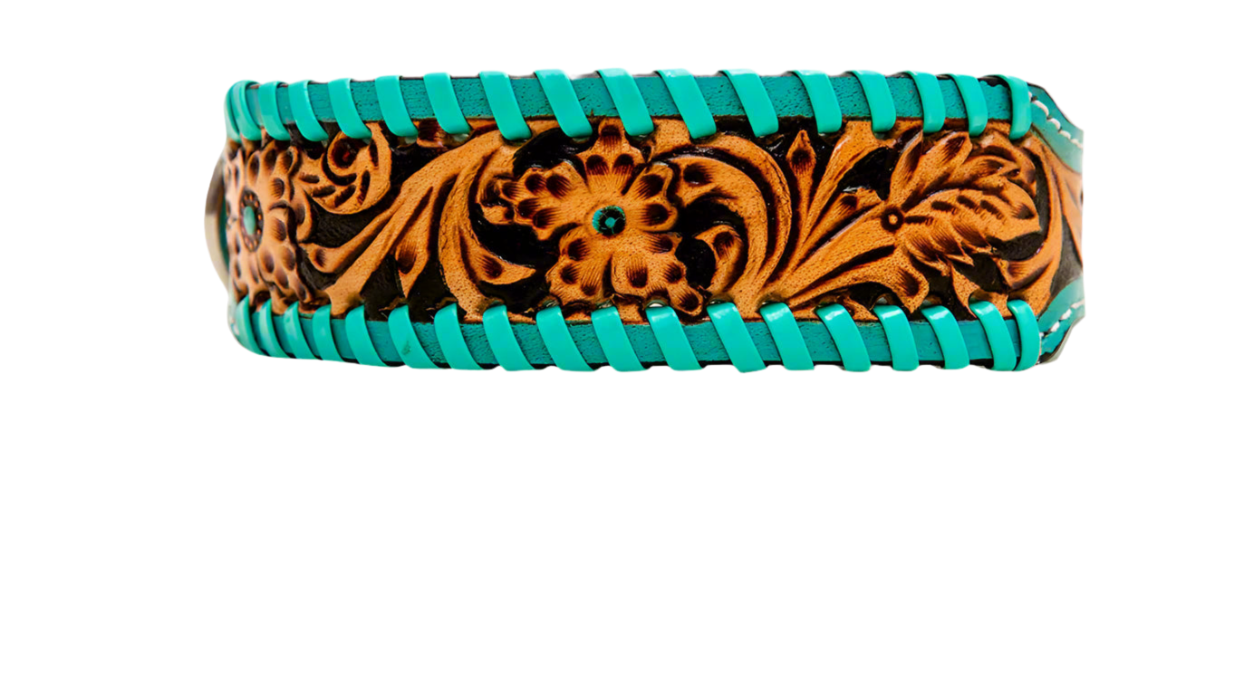 Acety Leather Dog Collar