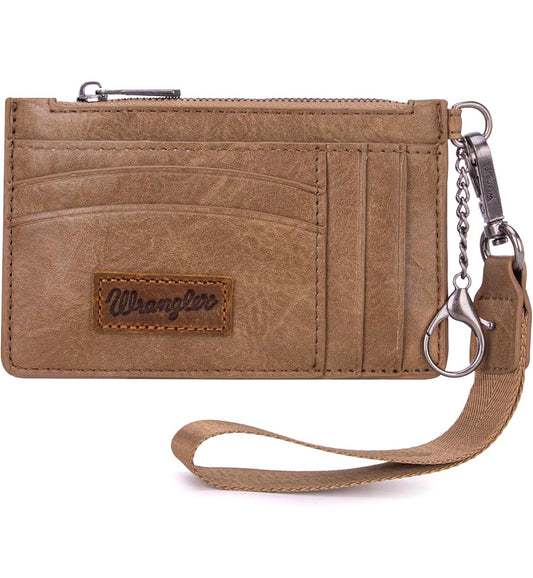 Wrangler Slim Wristlet Card Holder