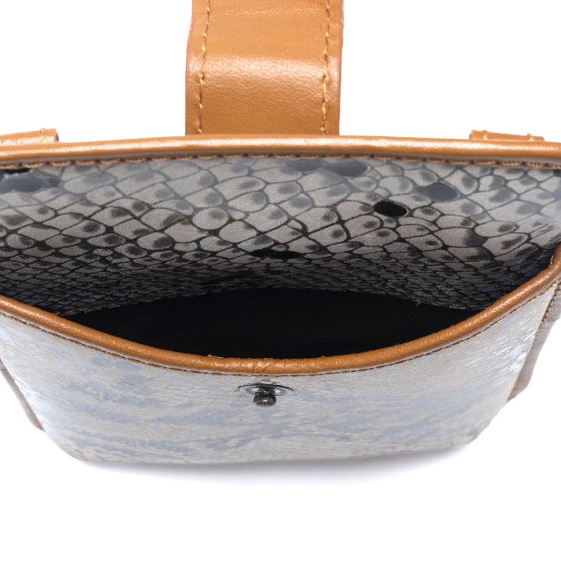 Cedar Snake Print Leather Collection