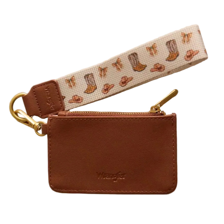 WRANGLER RODEO ICONS WESTERN WRISTLET CARDHOLDER