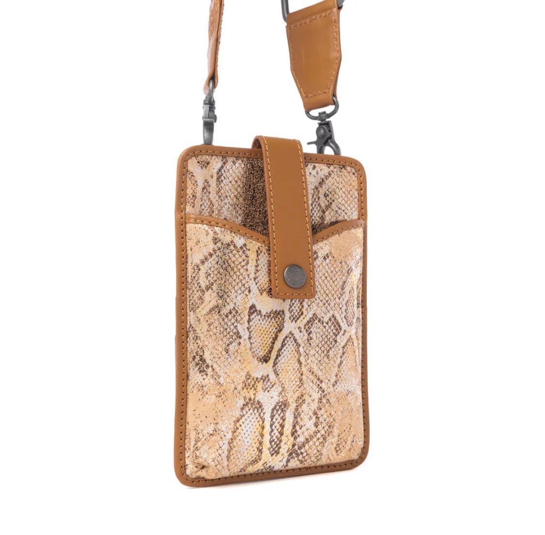 Cedar Snake Print Leather Collection
