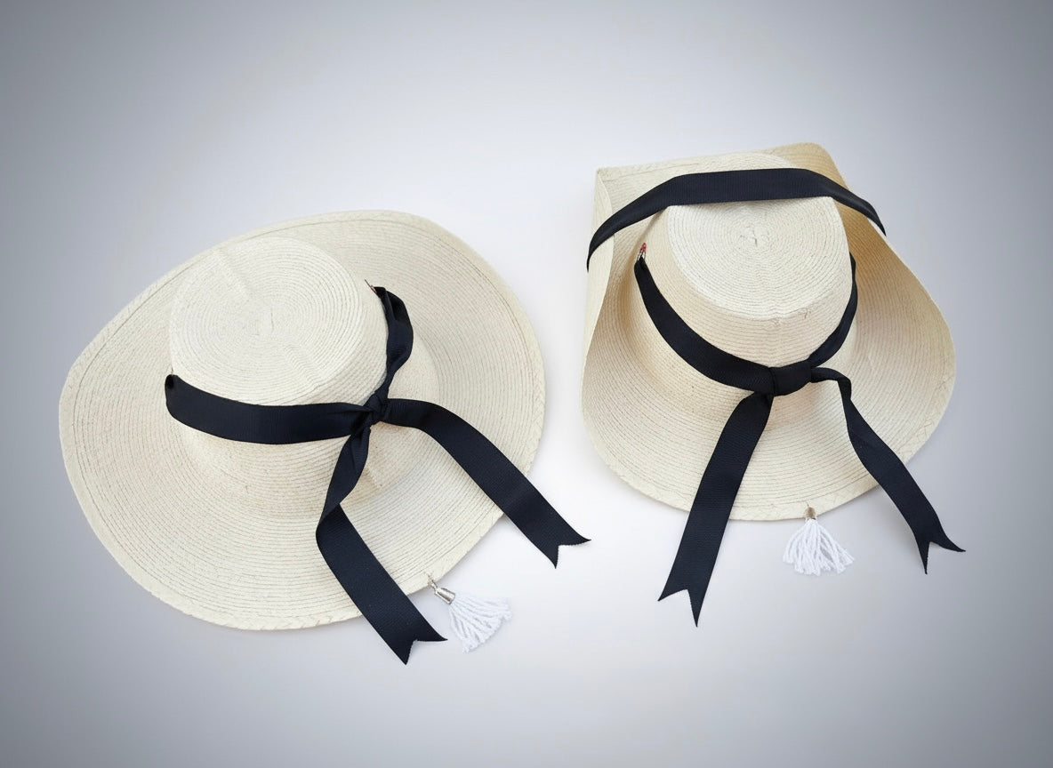 Kids Sombrero Calentano-Urban Vaqueros Exclusive Edition Unisex-Black/Deep Pink/Red