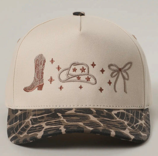 Coquette Western Howdy Trucker Hat