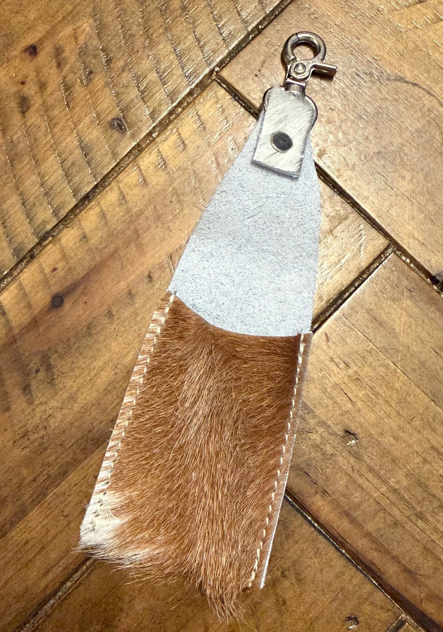 Cowhide Chapstick/ Lip-gloss Case Holder