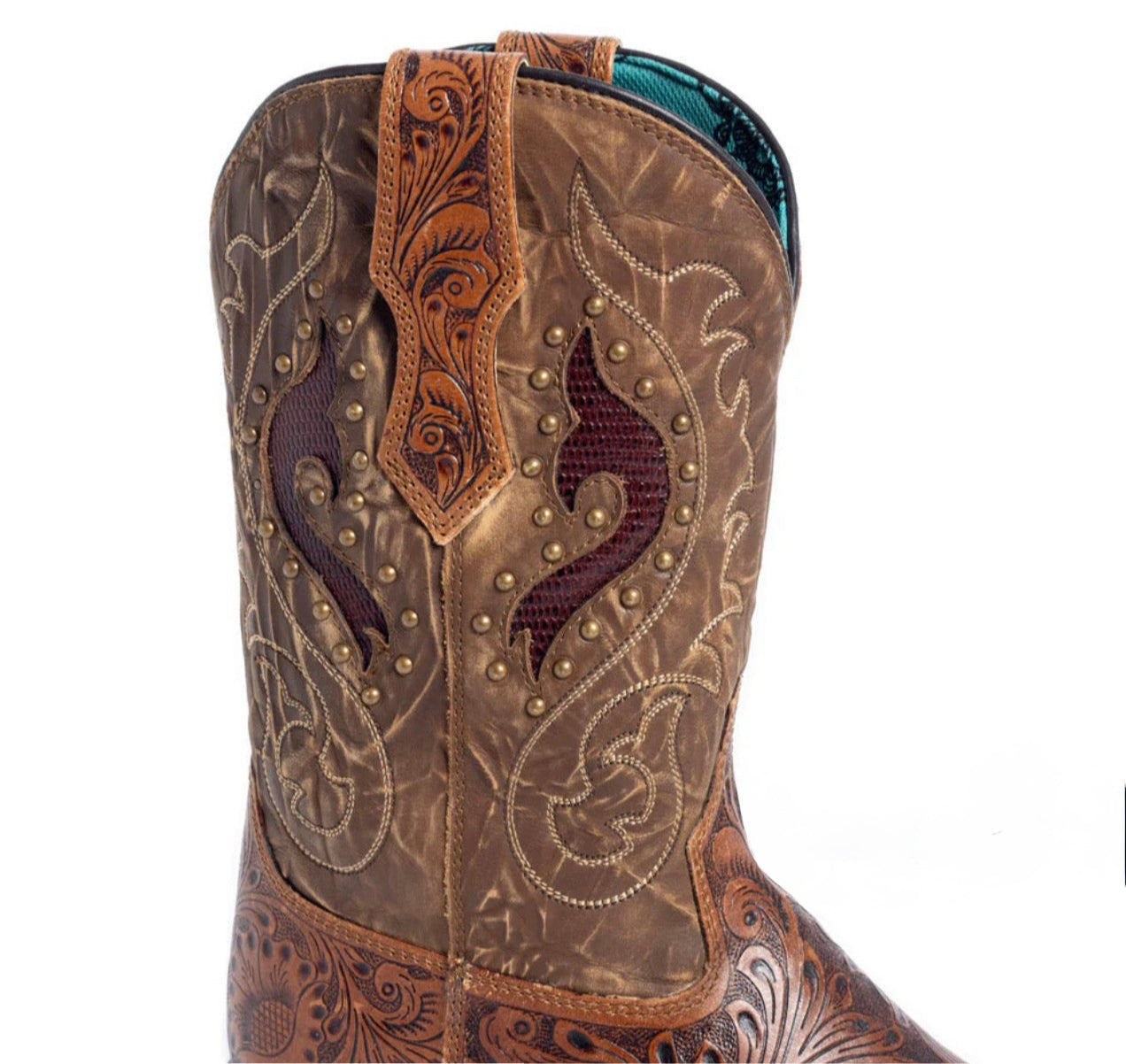 Gianna Hand-Tooled Boots
