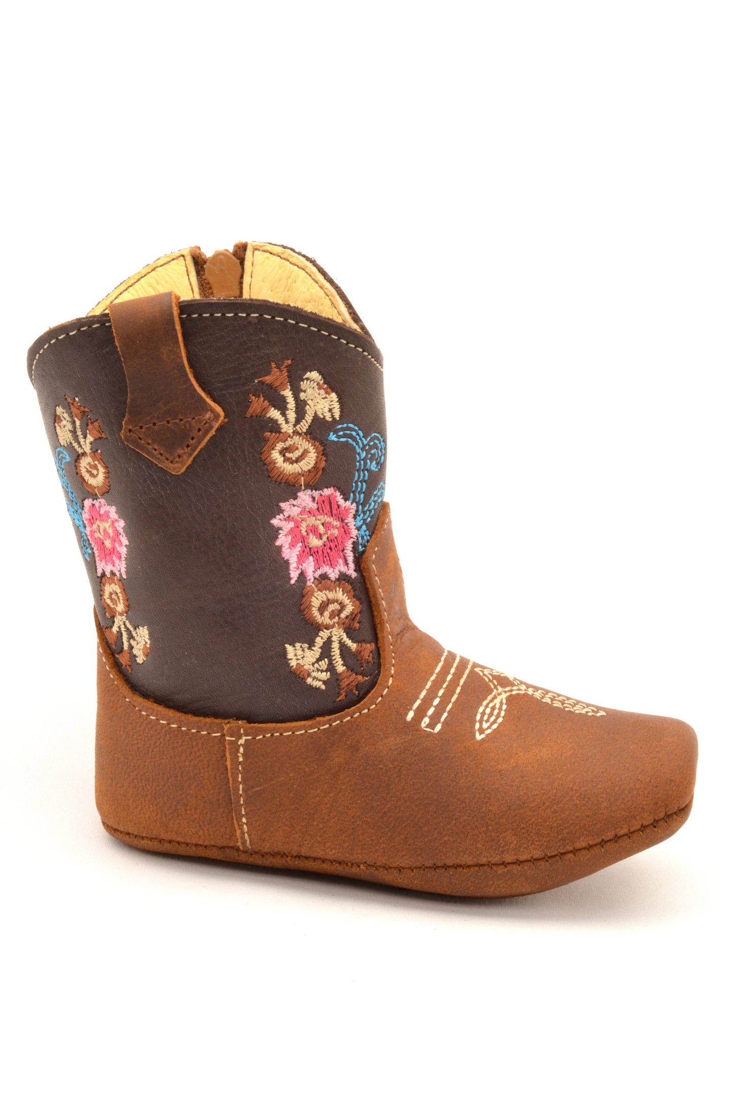 INFANT SOFT BABY BOOTS-TAN