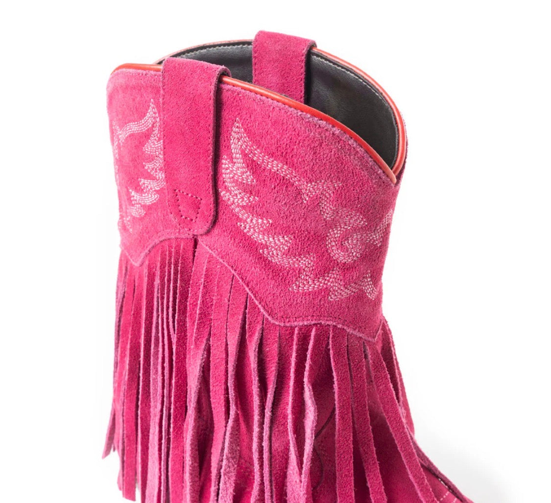 Rodeo Ride Booties-Pink
