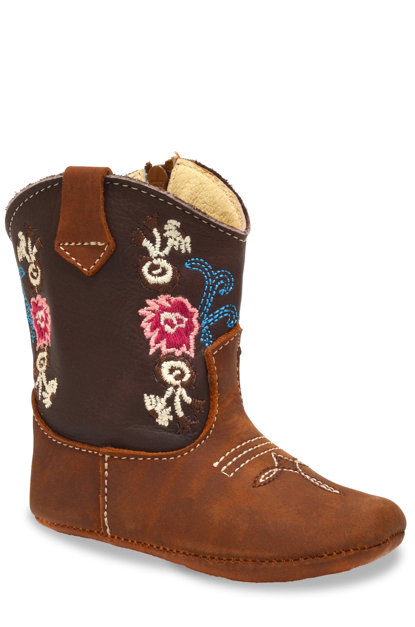 INFANT SOFT BABY BOOTS-TAN