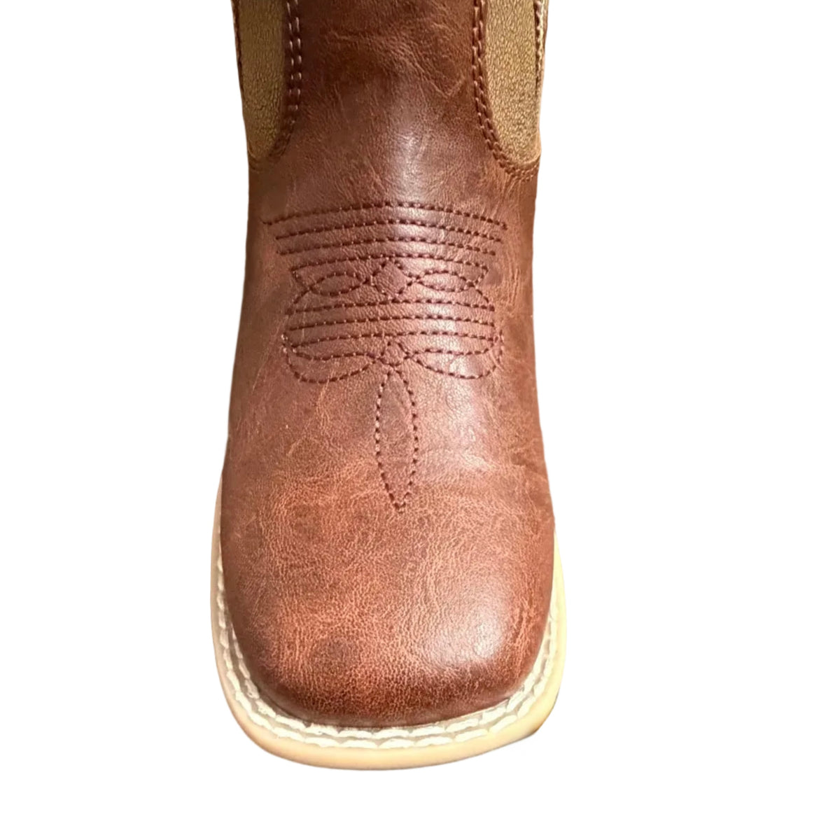 BOYS TWISTER JASPER BOOT-BROWN AND TAN