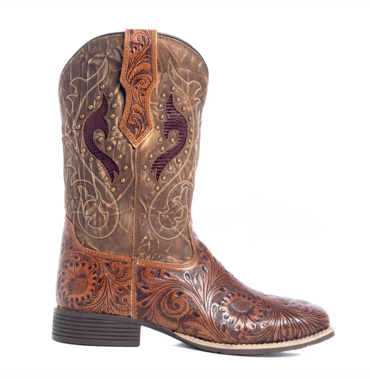 Gianna Hand-Tooled Boots