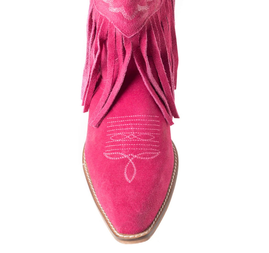 Rodeo Ride Booties-Pink