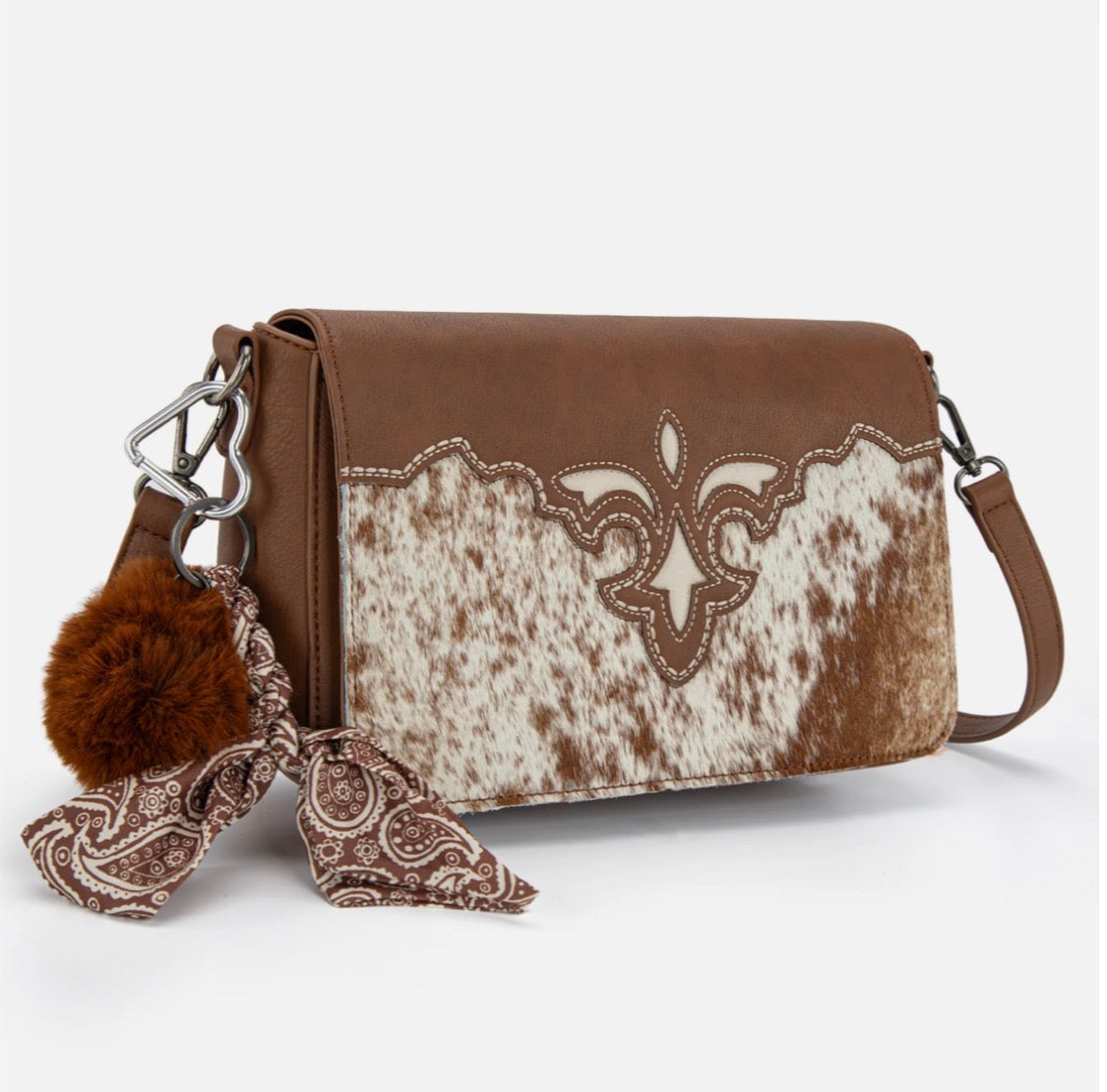 Genuine Cowhide Crossbody by Trinity Ranch