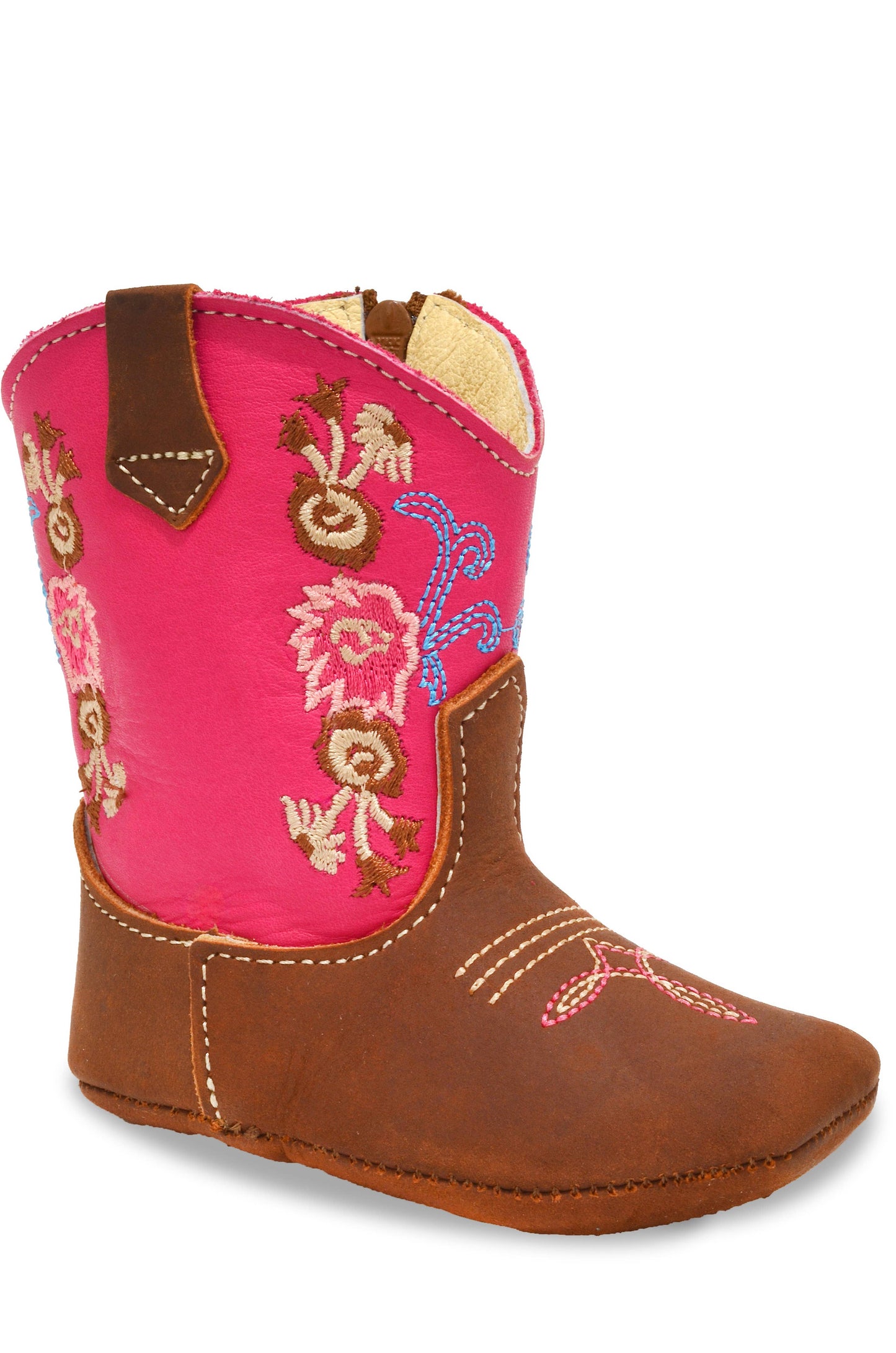 INFANT SOFT BABY BOOTIES-FUCHSIA