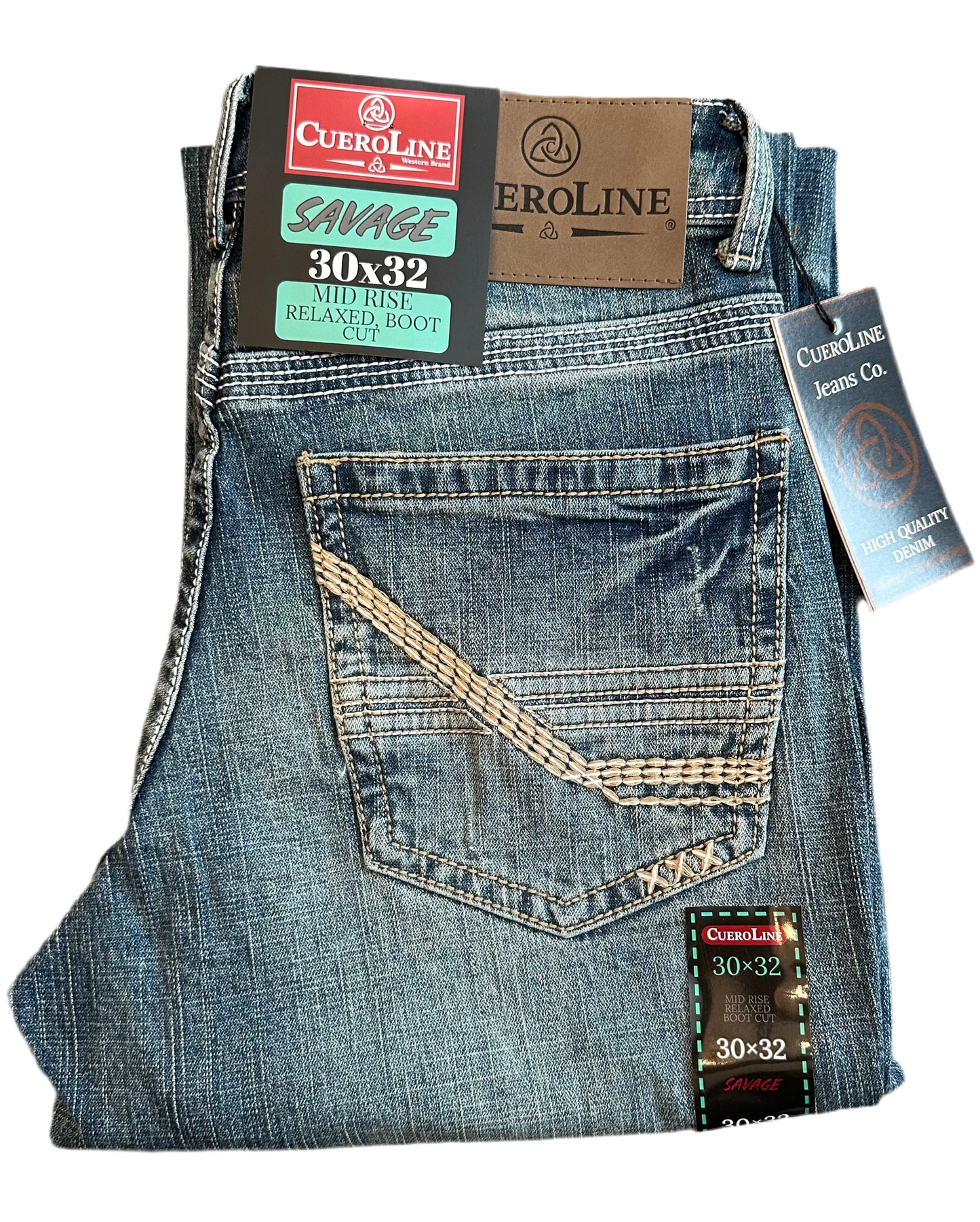 Men's Cuero Line Patron Bootcut Jean