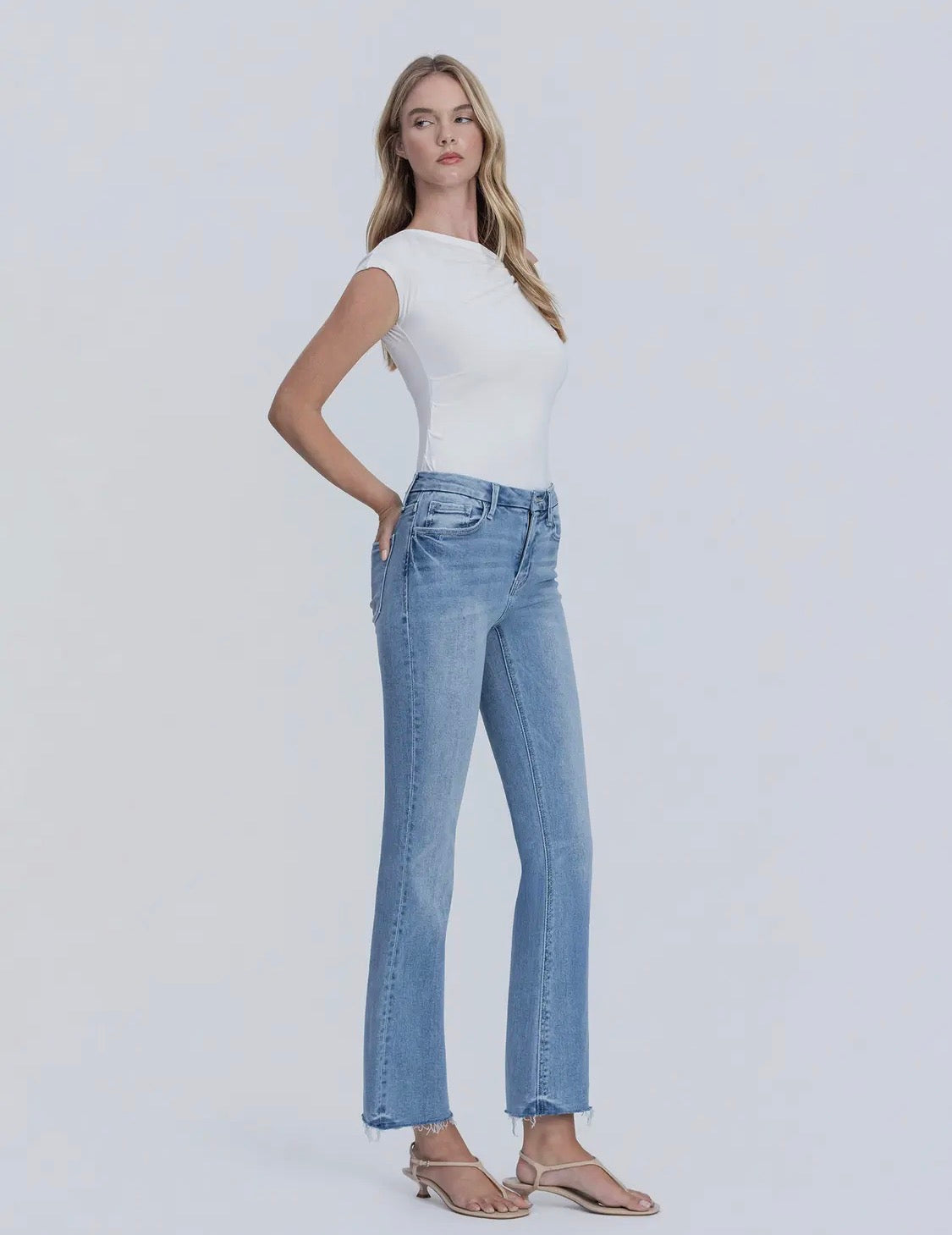Women's Vervet High Rise Medium Wash Kick
Flare Jeans