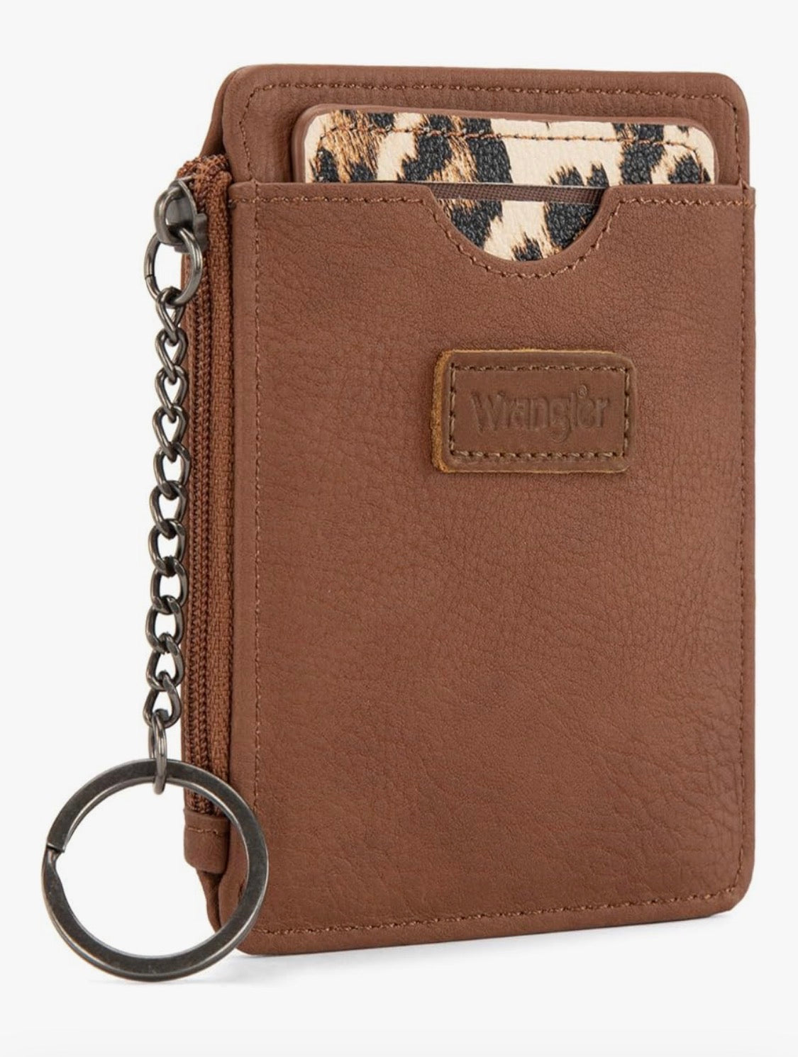 Wrangler Small Card Case Wallet Keychain/Detachable Card Holder