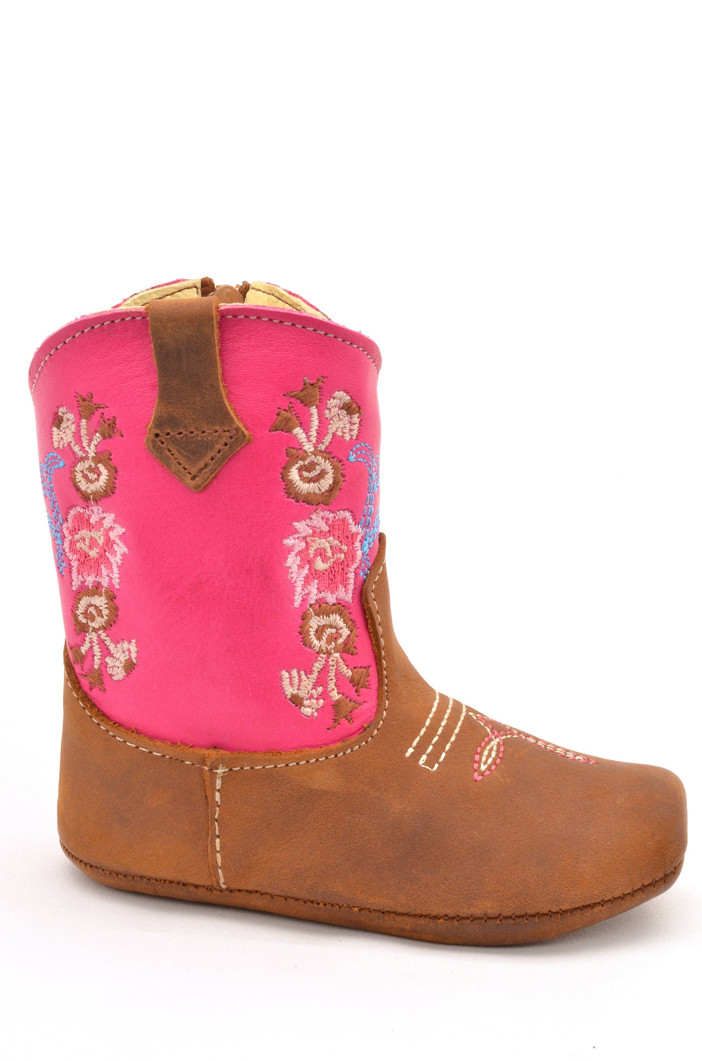 INFANT SOFT BABY BOOTIES-FUCHSIA