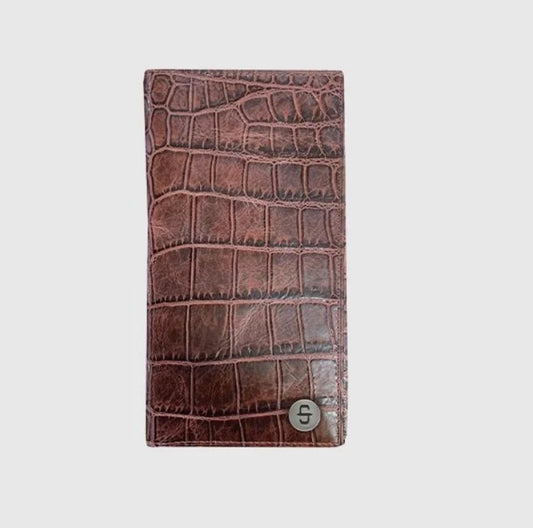 MEN'S STETSON CROCODILE WALLET