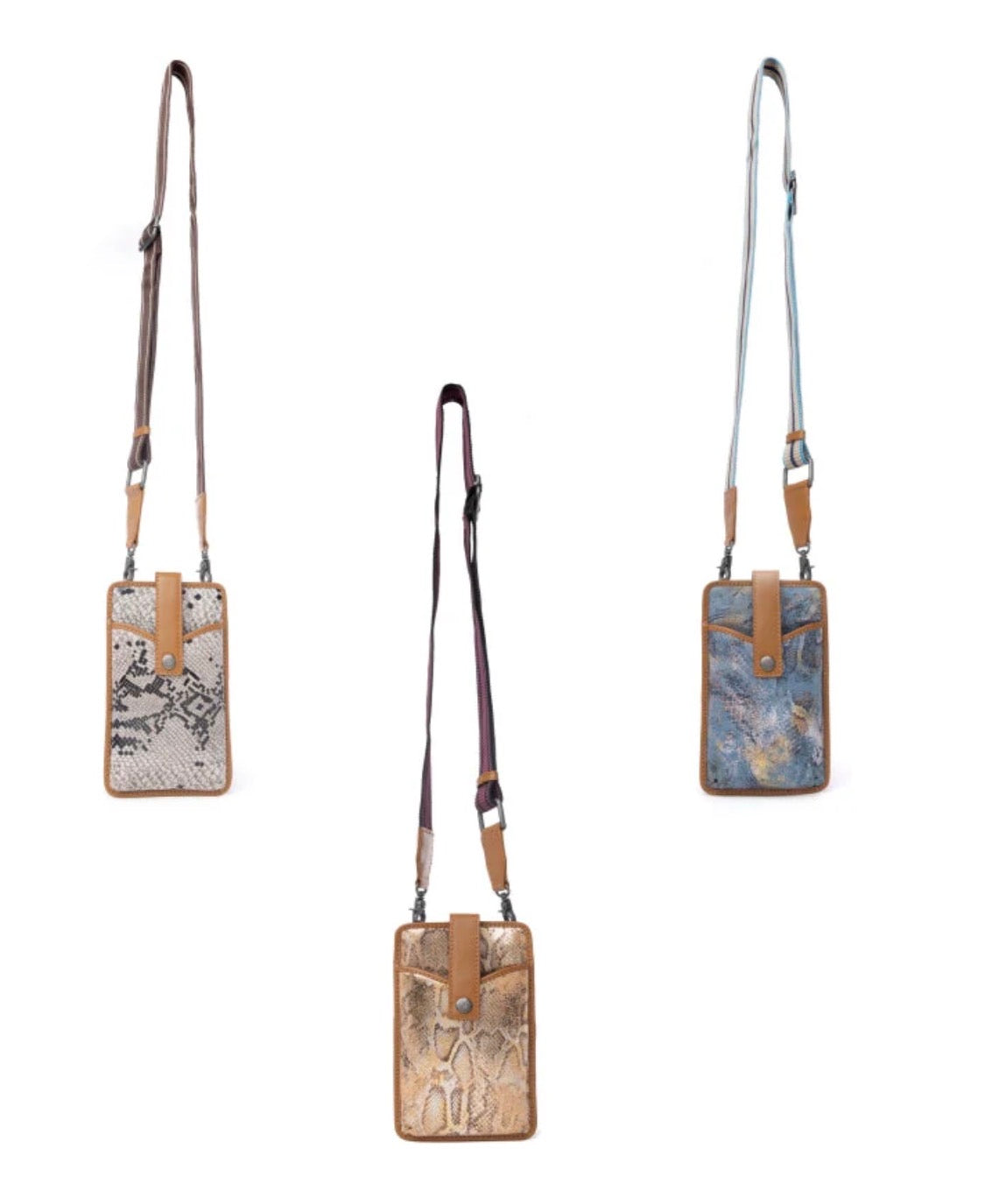 Cedar Snake Print Leather Collection